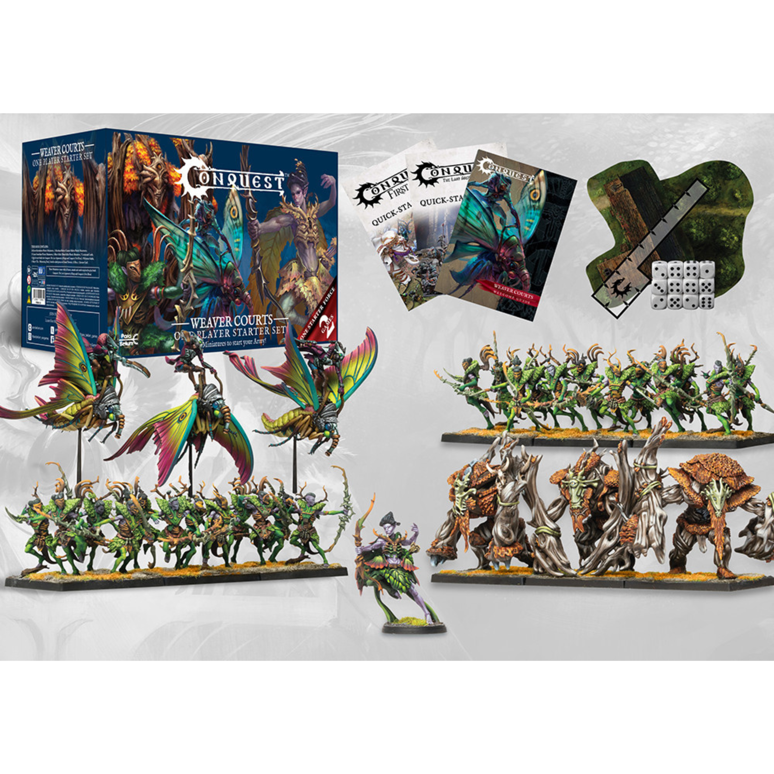 Conquest Weaver Courts Supercharged Starter Set